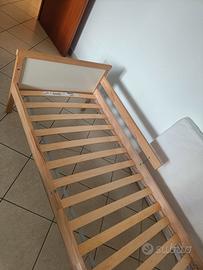 Struttura letto con doghe Ikea 70x160