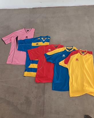 Stock lotto maglie gioco calcio Errea