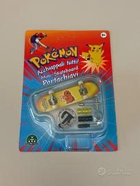 pokemon mini skateboard portachiavi vintage nuovo