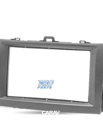 CORNICE NERA RADIO 2-DIN PER TOYOTA COROLLA 07-13