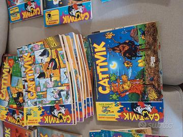 Lotto 115 fumetti Lupo Alberto e cattivik