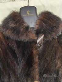 Pelliccia cappotto visone