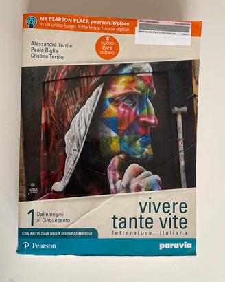 Libro italiano “vivere tante vite 1”