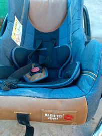 seggiolino bambino per auto baciuzzi jeans 