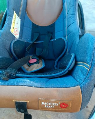 seggiolino bambino per auto baciuzzi jeans 
