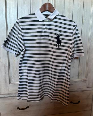 Vintage polo Ralph Lauren a righe taglia S