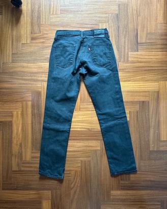 Jeans Levis 514 NERI W30 L32 Come Nuovi