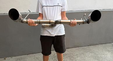 Abarth 500 595 SCARICO diretto exhaust hulk garage
