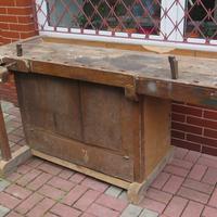 BANCO DA FALEGNAME BANCONE L.175cm