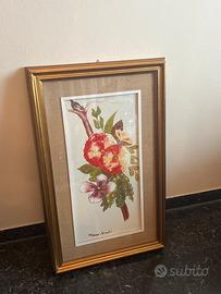 Quadro lungo minimal con cornice
