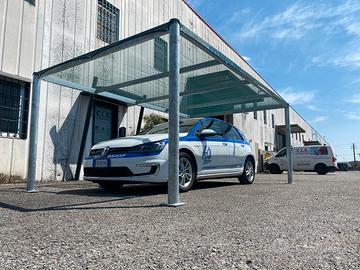 Pergola con rete antigrandine carport tettoia.