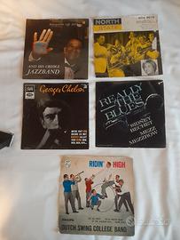 5 dischi in vinile 45 giri musica Jezz 