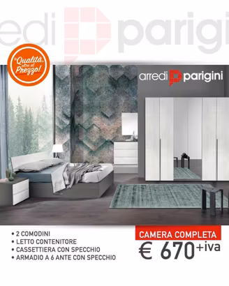 Camera da letto Promo w303
