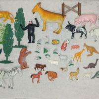 Lotto Animali Giocattolo Modellini