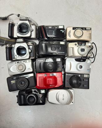 Lotto fotocamere a pellicola con problemi