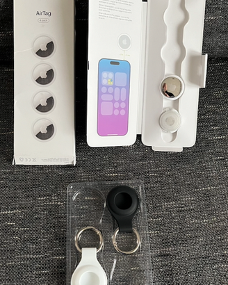 Apple bundle 2X AirTag 2a gen + portachiavi