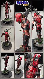 STATUA DEADPOOL Marvel - Artigianale in Resina 3D
