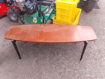 Tavolino da design anni 60 in legno