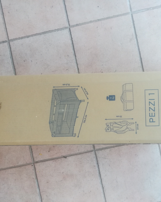 Lettino Pisolino L118 della Cam