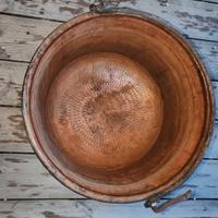 Paiolo in rame antico