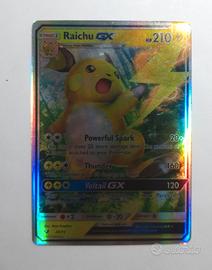 Carta Pokemon Raichu GX - HP 210