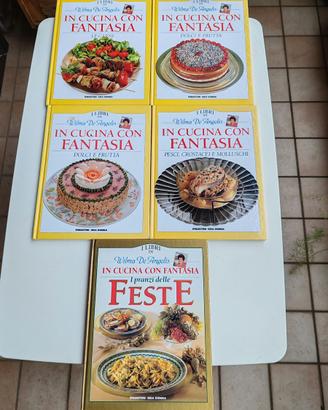 Lotto 5 Libri Ricette Wilma De Angelis In Cucina