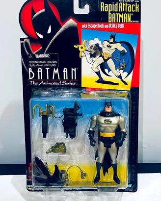 ✅🔥BATMAN ANIMATED RAPID ATTACK Kenner 1993 Nuovo