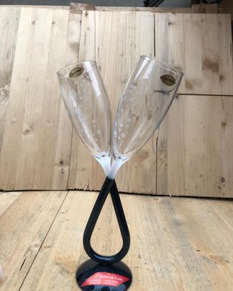flutes da champagne di L'Artisan du Cristal