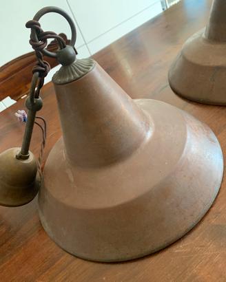 Lampade in rame