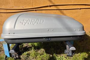 Baule Box da Tetto FARAD + Barre Portatutto inclus