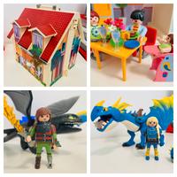 Lotto Playmobil: Villa, Dragon Trainer e altri!
