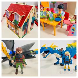 Lotto Playmobil: Villa, Dragon Trainer e altri!