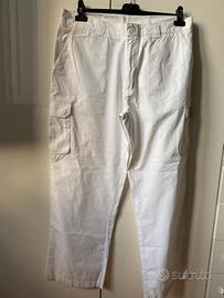 Pantaloni bianchi uomo
