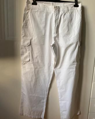 Pantaloni bianchi uomo
