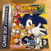 Gioco gameboy advance sonic