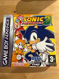 Gioco gameboy advance sonic