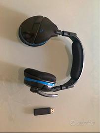 cuffie gaming bluetooth turtle beach 600 ps4/pc