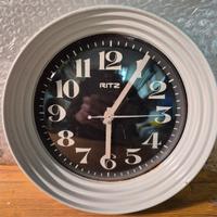 Orologio da parete bianco Ritz Italora anni 70