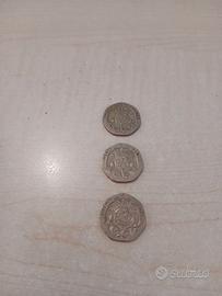 20 Pence Gran Bretagna "Elisabetta II