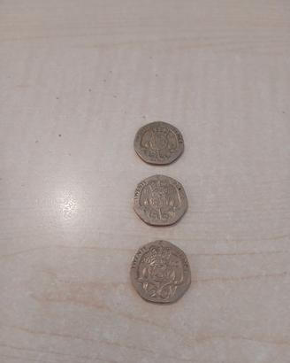 20 Pence Gran Bretagna "Elisabetta II