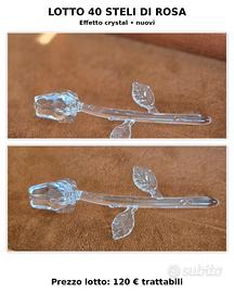 Lotto articoli crystal