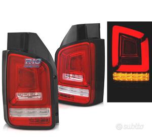 FANALI PER VOLKSWAGEN VW T5 03-09 1P FULL LED DINA