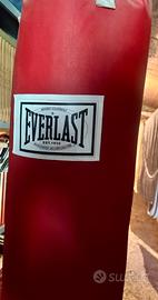 Sacco da boxe Everlast originale – rosso