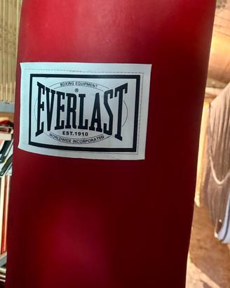 Sacco da boxe Everlast originale – rosso