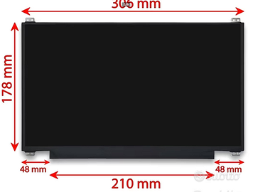 🖥️ Display Lenovo L390 LCD 13.3” FHD 1920x1080