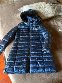 Giubbotto bluette con cappuccio – come nuovo