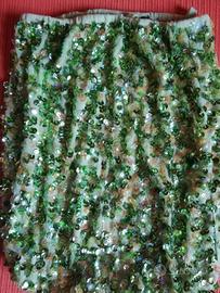 top paillettes vintage ragazza