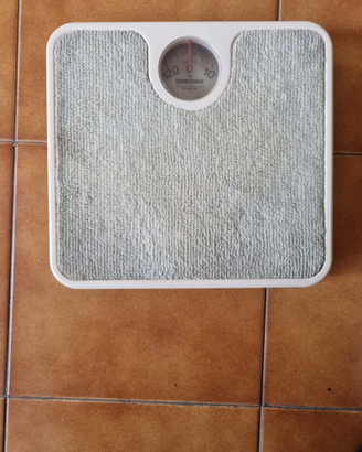 Bilancia Pesapersone Meccanica Vintage Con Tappeto