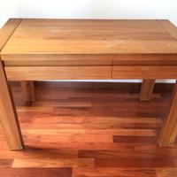 Scrivania legno massello di olmo Maison Regain