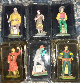 Modelli statue Tex collection Fumetti west Bonelli